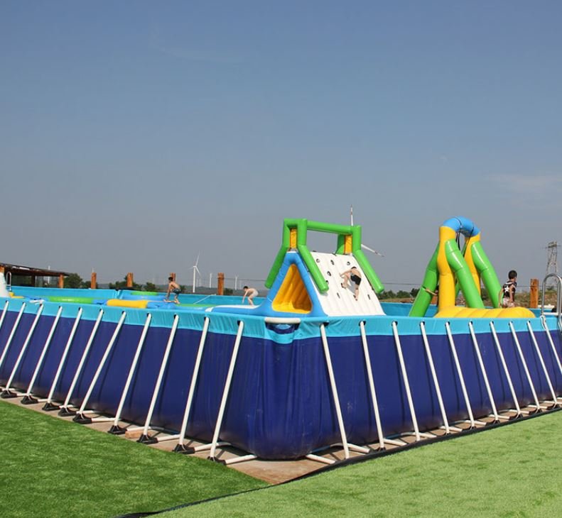 Сборный летний бассейн для пляжа 25 x 30 x 1 метра (рис.4)