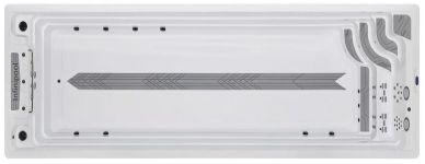 Длинный плавательный спа-бассейн с ламинарным противотоком FSPA IP-010 (рис.2)